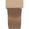 Ekena Millwork 5"W x 15"D x 10"H Classic Del Monte Rough Cedar Woodgrain TimberThane Corbel, Primed Tan CORUR05X15X10DELRCPR - alternate 2